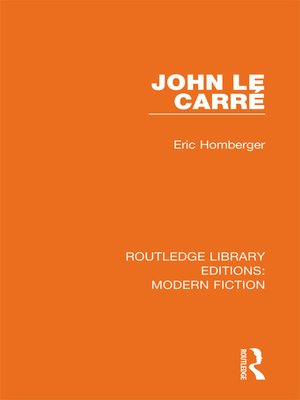 cover image of John le Carré